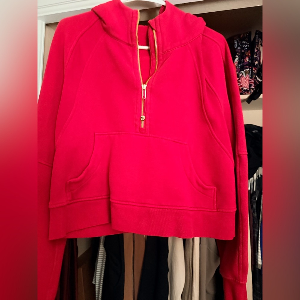 Lululemon Athletica Red Scuba